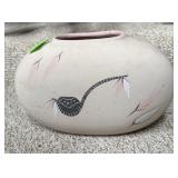 NATIVE AMERICAN POTTERY VASE BROKEN ARROW NATIVE AMERICAN POTTERY VASE BROKEN ARROW