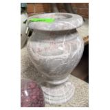 LARGE MARBLE URN VASE LARGE MARBLE URN VASE