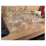 SET OF ECHT BLEIKRISTAL CRYSTAL MIXED PIECES SET OF ECHT BLEIKRISTAL CRYSTAL MIXED PIECES