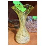 MURANO ART GLASS VASE MURANO ART GLASS VASE