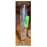 FINE CUT CRYSTAL VASE FINE CUT CRYSTAL VASE