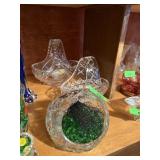 3PC CRYSTAL BASKETS 3PC CRYSTAL BASKETS