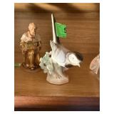 PORCELAIN BIRD FIGURINE GERMANY PORCELAIN BIRD FIGURINE GERMANY