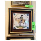 VINTAGE ROYAL MAKKUM FRAMED TILE VINTAGE ROYAL MAKKUM FRAMED TILE