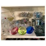 LARGE LOT OF MIXED CRYSTAL / PAPERWEIGHTS ETC LARGE LOT OF MIXED CRYSTAL / PAPERWEIGHTS ETC