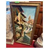 ORIGINAL OIL ON CANVAS PAINTING SIGNED LUCAS ORIGINAL OIL ON CANVAS PAINTING SIGNED LUCAS