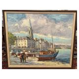 JEAN CORTI ALL ON CANVAS PAINTING LISTED ARTIST JEAN CORTI ALL ON CANVAS PAINTING LISTED ARTIST