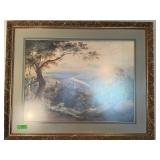 LARGE FRAMED PRINT GERMAN LANDSCAPE LARGE FRAMED PRINT GERMAN LANDSCAPE