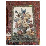 FLORAL THEME HANGING TAPESTRY FLORAL THEME HANGING TAPESTRY