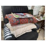 LOT OF NICER LINENS BED SPREADS LOT OF NICER LINENS BED SPREADS