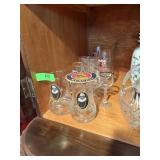 LOT OF MIXED GERMAN BEER GLASSES LOT OF MIXED GERMAN BEER GLASSES