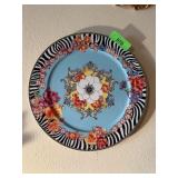 LARGE VERSACE DESIGNER PLATE / CHARGER W BOX LARGE VERSACE DESIGNER PLATE / CHARGER W BOX