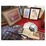 LOT OF MIXED FRAMES / PRINTS & SEVERAL MIRRORS LOT OF MIXED FRAMES / PRINTS & SEVERAL MIRRORS