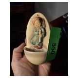 VINTAGE GOEBEL HUMMEL HOLY WATER FONT VINTAGE GOEBEL HUMMEL HOLY WATER FONT