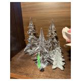 5PC MIXED CRYSTAL CHRISTMAS TREES FRANCE OTHERS 5PC MIXED CRYSTAL CHRISTMAS TREES FRANCE OTHERS