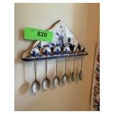 BLUE DELFT SOUVENIR SPOON SET BLUE DELFT SOUVENIR SPOON SET