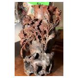 LARGE CARVED SOAPSTONE VASE IN GOOD CONDITION LARGE CARVED SOAPSTONE VASE IN GOOD CONDITION