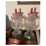 2PC WATERFOR CRYSTAL LUSTER LAMPS 2PC WATERFOR CRYSTAL LUSTER LAMPS