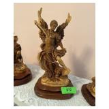 HAND CARVED SIGNED G SALSA OLIVE WOOD SCULPTURE HAND CARVED SIGNED G SALSA OLIVE WOOD SCULPTURE