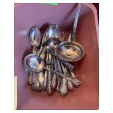 SALTO 100 SILVERPLATE FLATWARE SALTO 100 SILVERPLATE FLATWARE