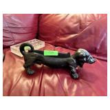DACHSCHUND / WEENIE DOG IRON BOOT SCRAPER DACHSCHUND / WEENIE DOG IRON BOOT SCRAPER