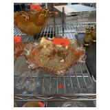 CARNIVAL GLASS BOWL BY IMPERIAL I BELIEVE CARNIVAL GLASS BOWL BY IMPERIAL I BELIEVE