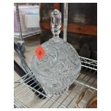 AMERICAN BRILLIANT LIDDED BOWL AMERICAN BRILLIANT LIDDED BOWL