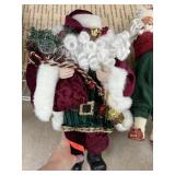 2PC LARGE SANTA CLAUS FIGURES 2PC LARGE SANTA CLAUS FIGURES