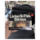 VINTAGE JOHN LENNON APPLE RECORDS DECAL VINTAGE JOHN LENNON APPLE RECORDS DECAL
