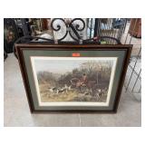 VINTAGE FOX HUNT PRINT A SHORTCUT TO THE MEET VINTAGE FOX HUNT PRINT A SHORTCUT TO THE MEET