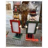 2PC CHRISTMAS NUTCRACKERS PHOTO FRAMES 2PC CHRISTMAS NUTCRACKERS PHOTO FRAMES
