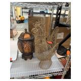 METAL ROOSTER / METAL URNS METAL ROOSTER / METAL URNS