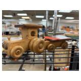 VINTAGE JOHN WEST & SONS HANDMADE TOY TRACTOR VINTAGE JOHN WEST & SONS HANDMADE TOY TRACTOR
