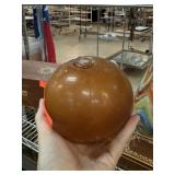 VINTAGE JAPANESE GLASS FISHING FLOAT VINTAGE JAPANESE GLASS FISHING FLOAT