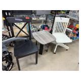 2PC CHAIRS & SIDE TABLE 2PC CHAIRS & SIDE TABLE