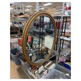 LARGE OVAL WALL MIRROR LARGE OVAL WALL MIRROR