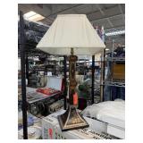 AS YOU LIKE IT STENCILED TABLE LAMP AS YOU LIKE IT STENCILED TABLE LAMP