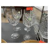 4PC MARQUIS BY WATERFORD CRYSTAL WINE GLASSES 4PC MARQUIS BY WATERFORD CRYSTAL WINE GLASSES