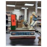 VINTAGE FOOTBALL MECHANICAL COIN BANK VINTAGE FOOTBALL MECHANICAL COIN BANK