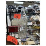 VINTAGE GLASS BOTTLE VINTAGE GLASS BOTTLE