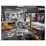 LOT OF POWER TOOLS & MISC LOT OF POWER TOOLS & MISC
