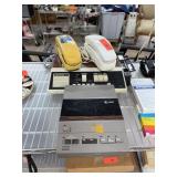 LOT OF VINTAGE TELEPHONES / ANSWERING MACHINE LOT OF VINTAGE TELEPHONES / ANSWERING MACHINE