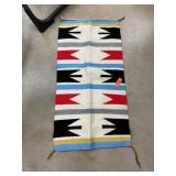 NAVAJO HAND WOVEN RUG / TAPESTRY NAVAJO HAND WOVEN RUG / TAPESTRY