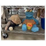 VINTAGE COOKIE MONSTER TOY VINTAGE COOKIE MONSTER TOY