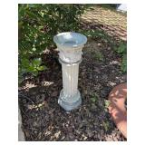 COLUMN BIRD BATH STAND & OTHER RELATED PCS