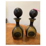 2PC JAPANESE LEGO DECANTERS