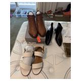 3 PAIRS OF SHOES / BOOTS FRANCO SARTO SZ 8.5