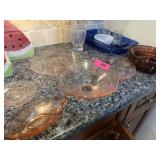 LOT OF MIXED DEPRESSION GLASS
