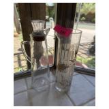 2PC VINTAGE COCKTAIL PITCHERS