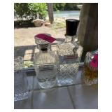 2PC VINTAGE LIQUOR DECANTERS